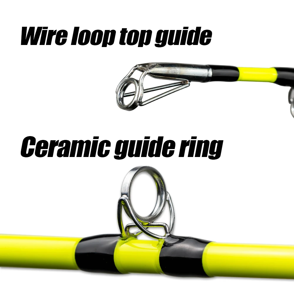 OEM/ODM Big Game Freshwater Fishing Heavy Duty 2 Piece Custom 2.8/3.6/3.9/4.5/5.2 m Carbon Blanks Catfish Rod Fishing Rod