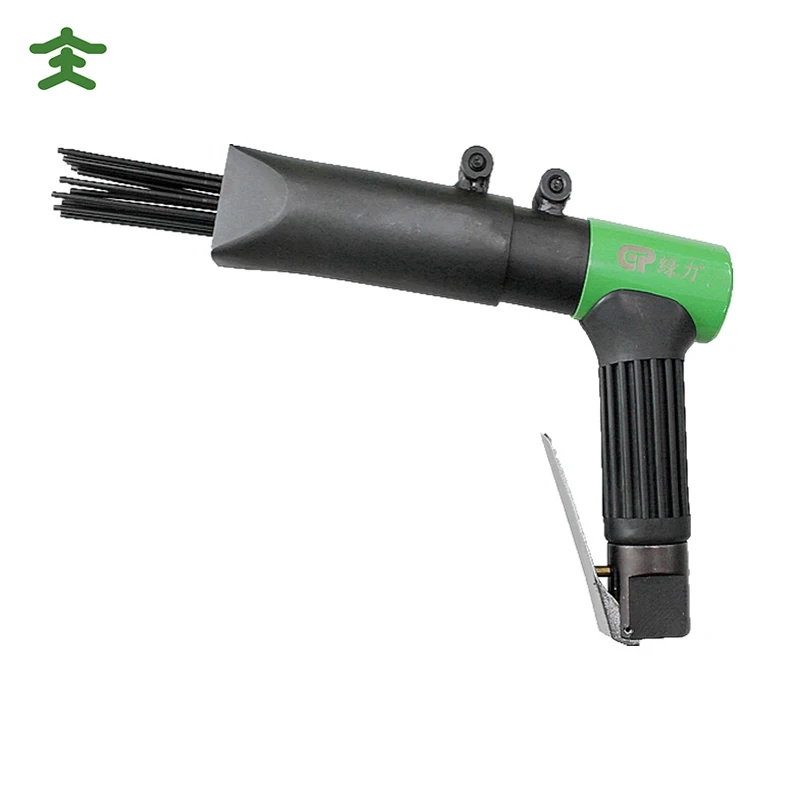 Pneumatic Rust Removal Gun Light Weight 19 Pin 4000Bpm Impact Speed Air Needle Scalers