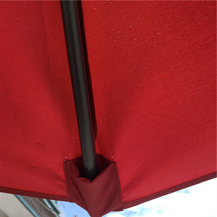 Steel Frame Structure Garden Waterproof Polyester Terrace Outdoor Umbrella Swimming Pool Beach Parasol