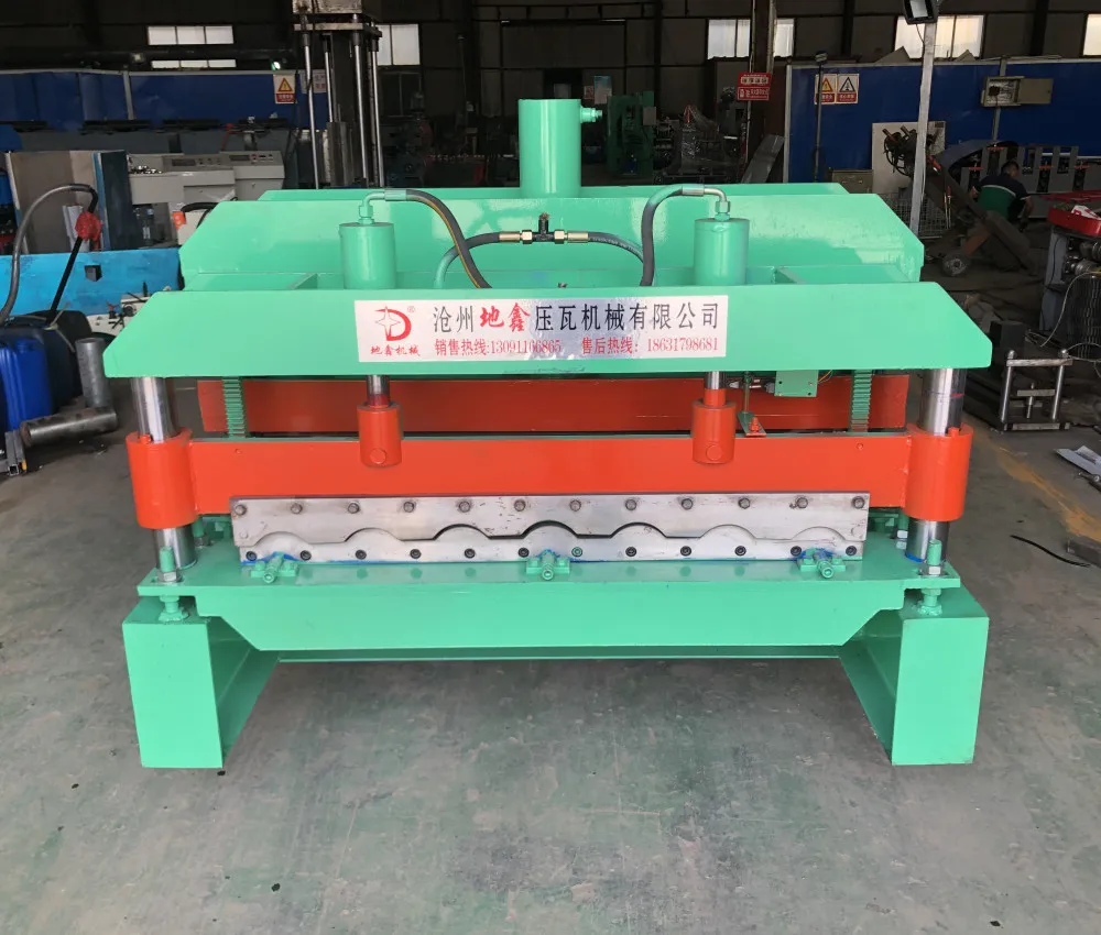 Peru Popular Tr4 Tr6 Trapezoidal Metal Roof Sheet Roll Forming Machine Ibr Iron Roofing Sheet Tile Making Machine DX