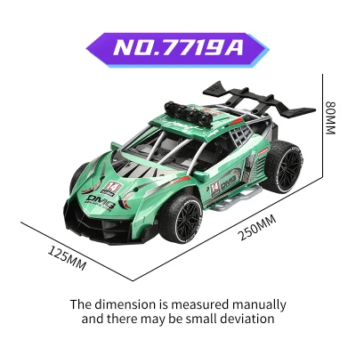 kyk RC Car 2.4G High-Speed Remote Control music light Spray 1:16 Five channel new remote control car