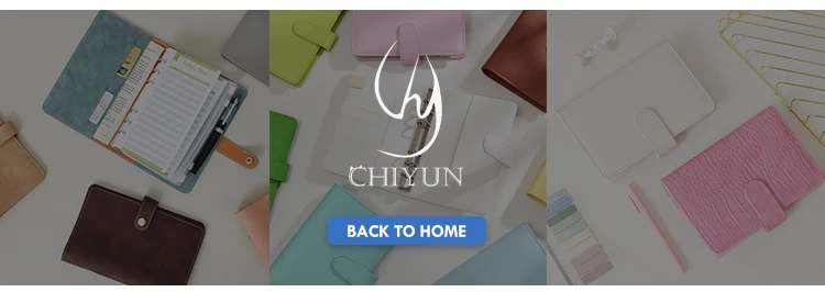 Eco-friendly printing pu leather hard cover notebook with budget_16