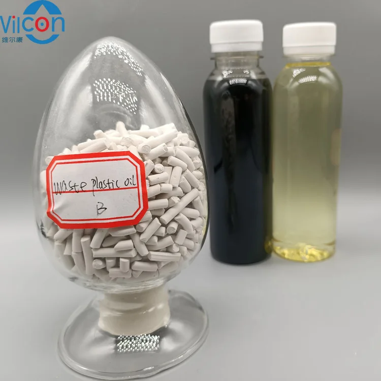 china manufacture dark oil to fuel oil waste engine oil /plastic /tire /engine catalyst