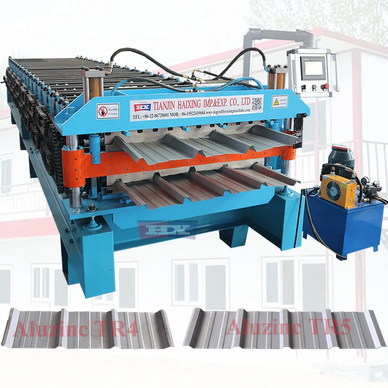 Mchina para cortar calaminon de aluzinc klina tr4 y tr5
