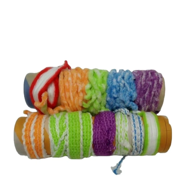 household clean materials cheap price 300D 288F 576F polyester fiber  mop yarn spinning microfiber strands for mop