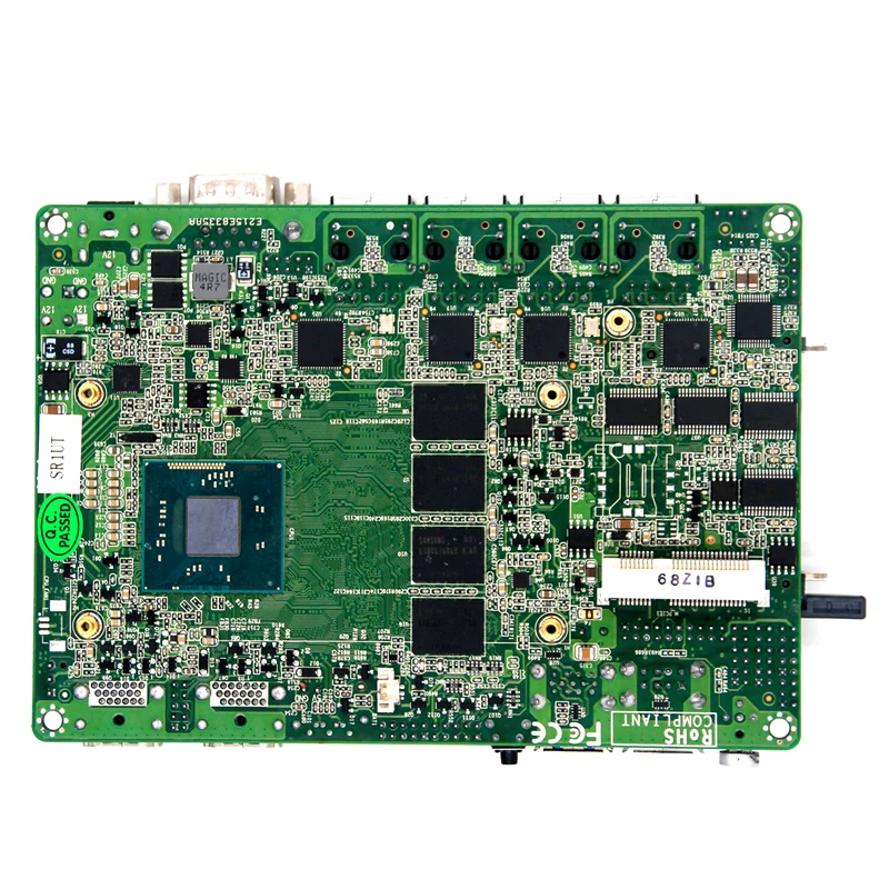 Промышленная материнская плата x86 ЦП J1900 3 5 дюйма 146*102 мм 4 I211AGbE компьютерная для робота