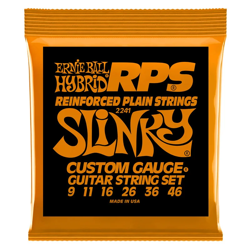  Струны Ernie Ball оригинальные для электрогитары 2220 2221 2222 2223 6 струн с никелевой обмоткой 009 010