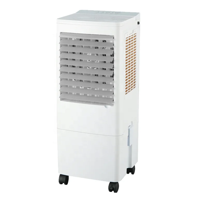 two stage evaporative peltier room air conditionermachine with 120 degrees automatic swing