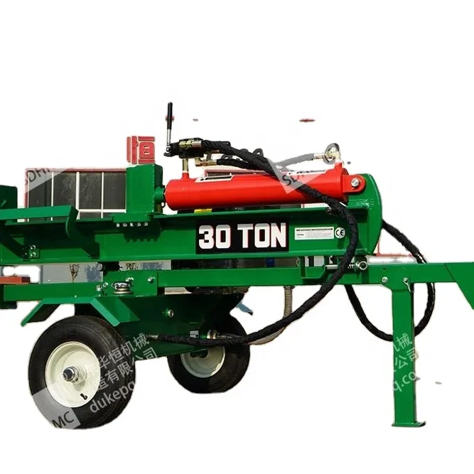 Factory Offer Top Quality Gasoline Log Splitter Power Split 13HP Petrol Engine Log Splitting Machine