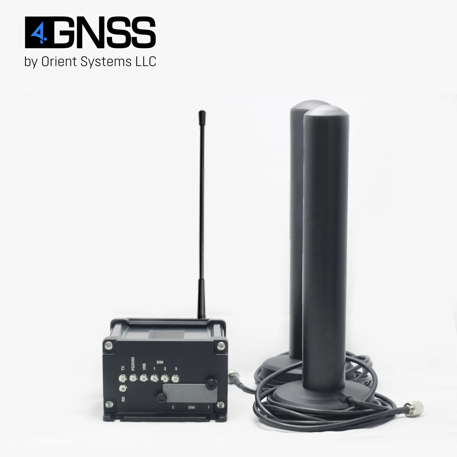 2SIM 3G GSM / UHF modem with Wi-Fi 4GNSS ModemOS
