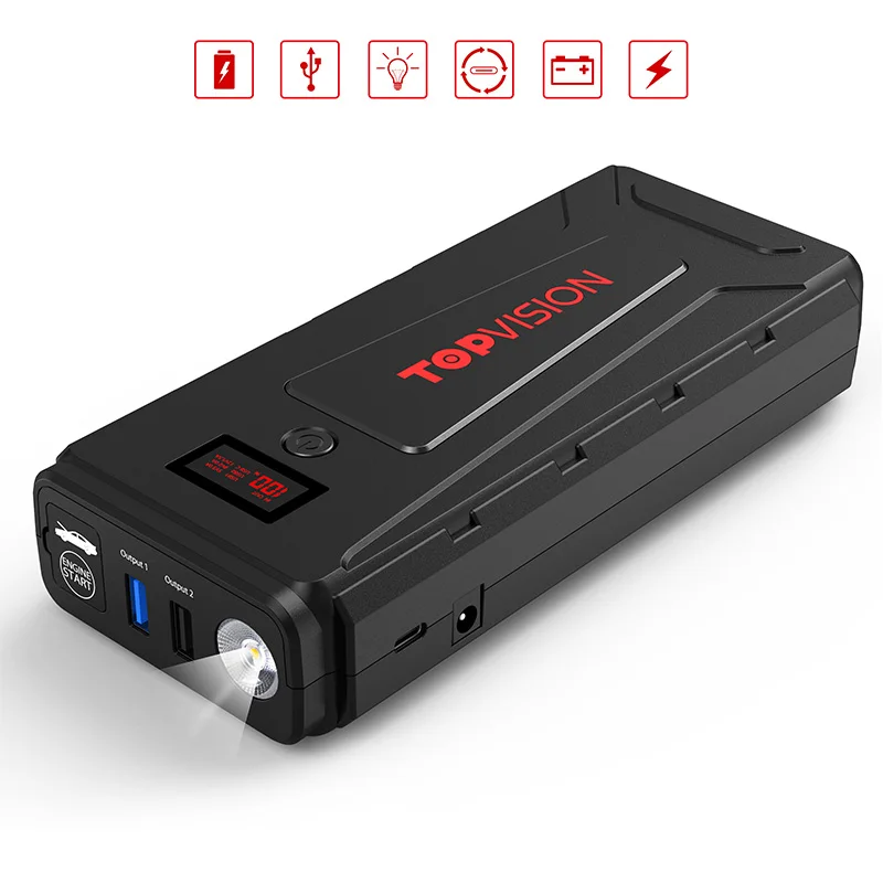 Emergency Car Jump Starter Wholesale High Capacity 12v Battery Jump Starter Portable