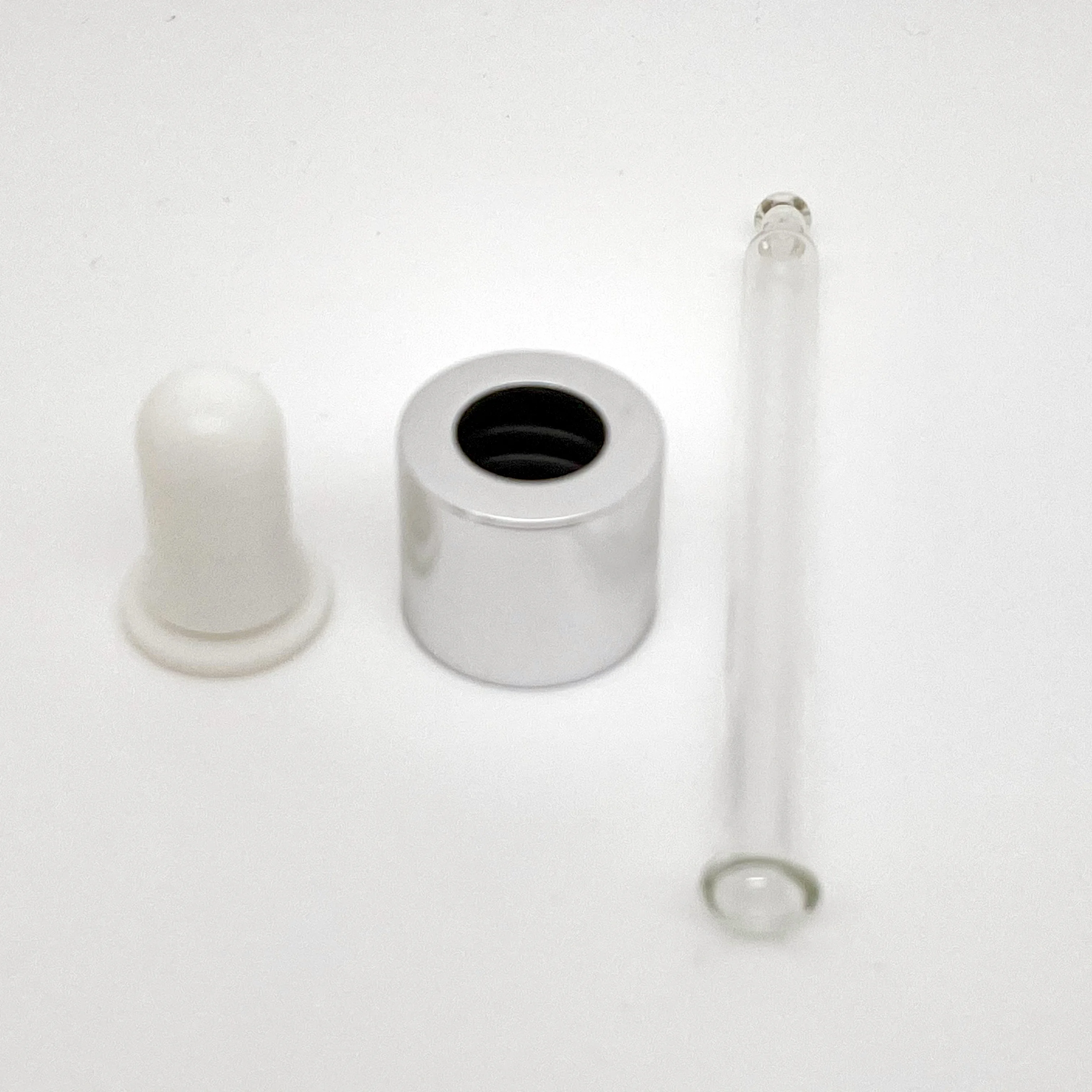 Luxury Shiny Aluminum 18/410 20/410 Screw Cap Essence Dropper Bottle Gold Silver Circle Cap with Pipette Shiny Gold Cap