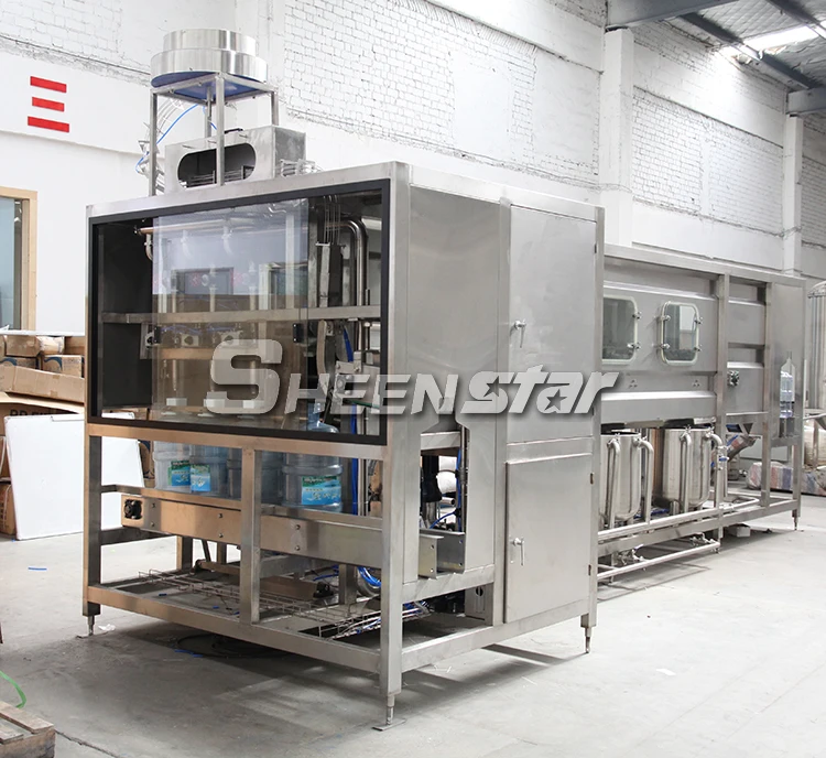 450 bph automatic 5 gallon bottled water filling machine
