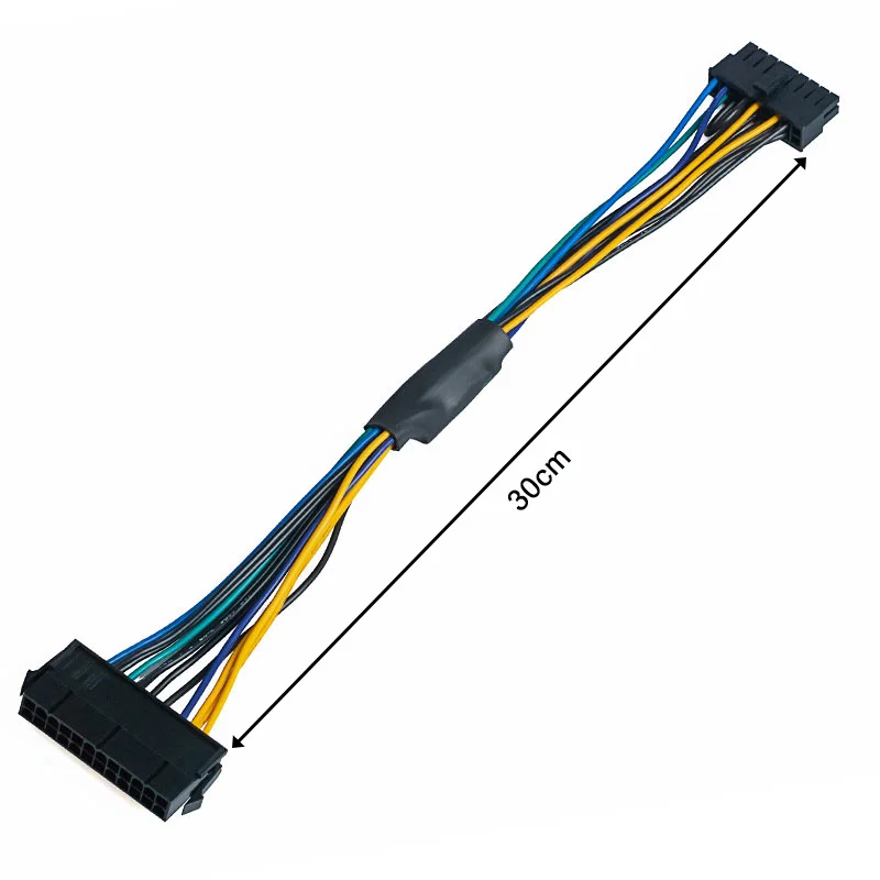 PSU ATX 24Pin to 18Pin Adapter Converter Power Cable Cord for Z420 Z620 Desktop Workstation Motherboard 18AWG 30CM