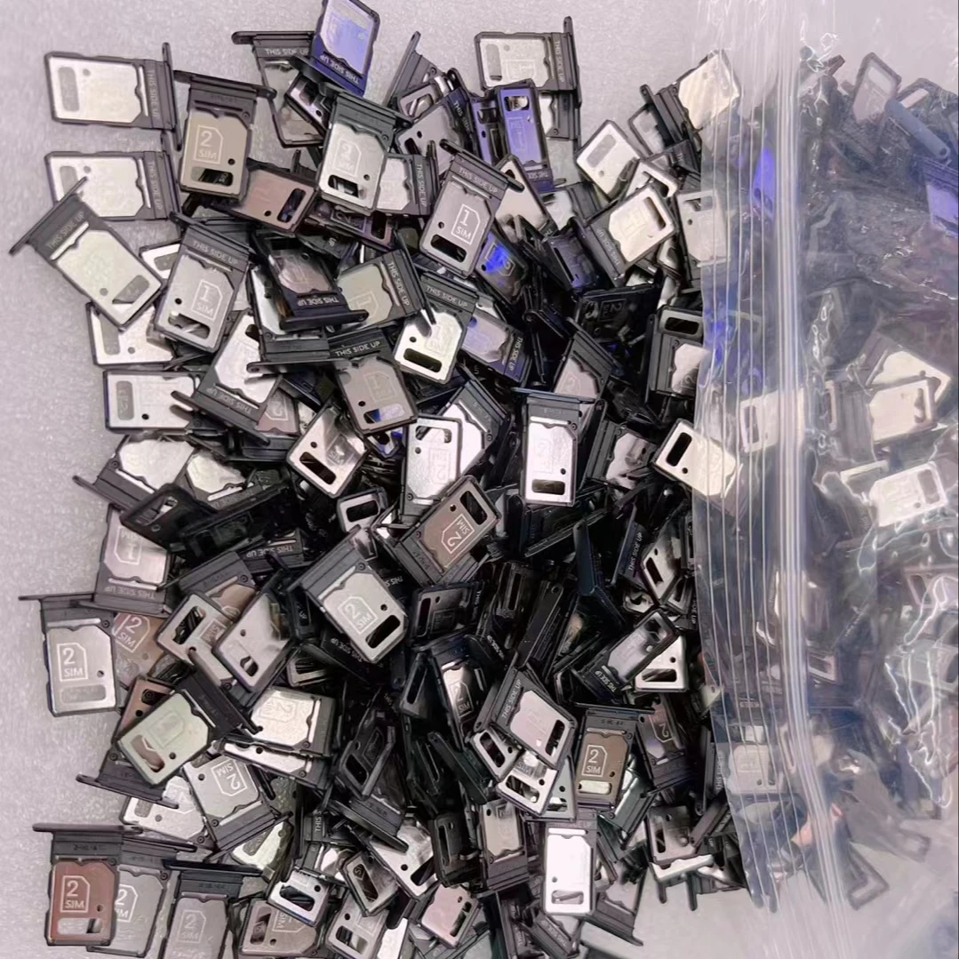 Wholesale High quality Sim Card Tray Holder for Motorola Moto Edge 20 G7 Power XT1955 sim tray single customizable business