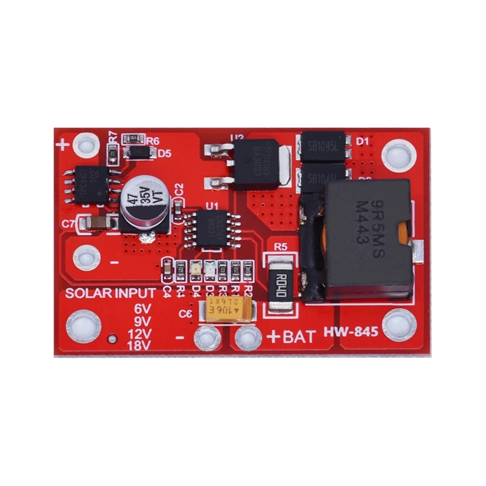 18650 Lithium Battery Charging 1S MPPT Solar Panel Regulator Controller CN3791 6V  9V  12V 3A Solar Power Manager Module  3.7V