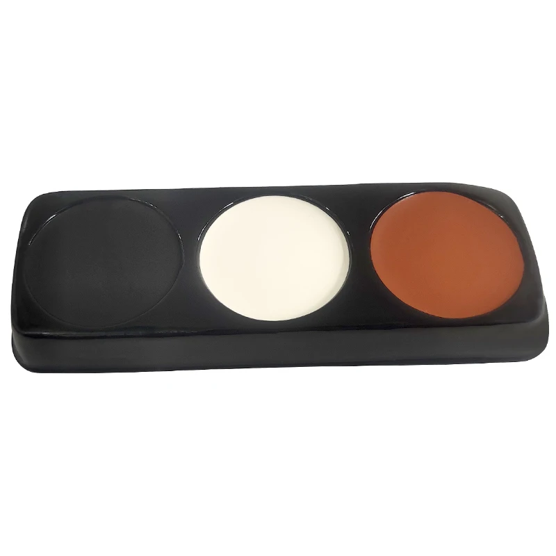 Halloween Family Makeup Kit Face Body Paint Water washable Neon color All-in-one Neon Kit  Soft rubber antler ornament