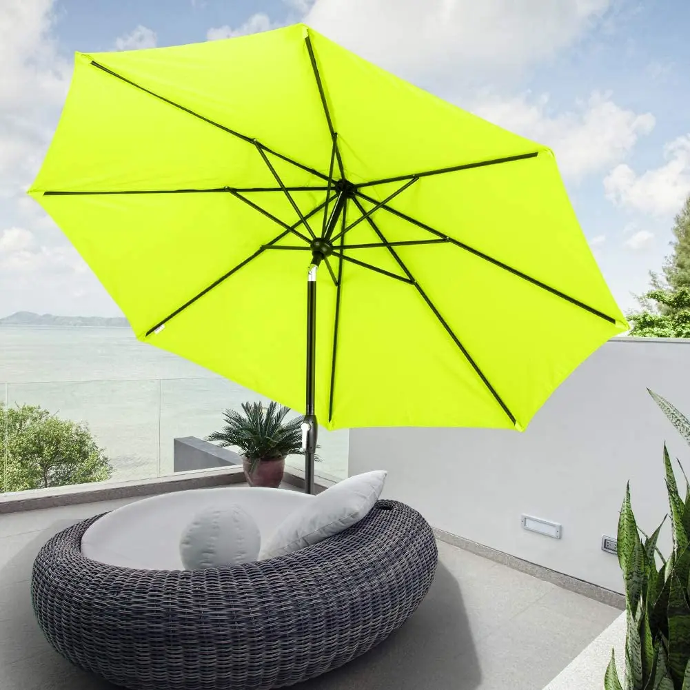 2023 Hot Selling 9ft Patio Umbrella, Replacement Canopy Market Umbrella Top Fit Outdoor Umbrella Canopy/