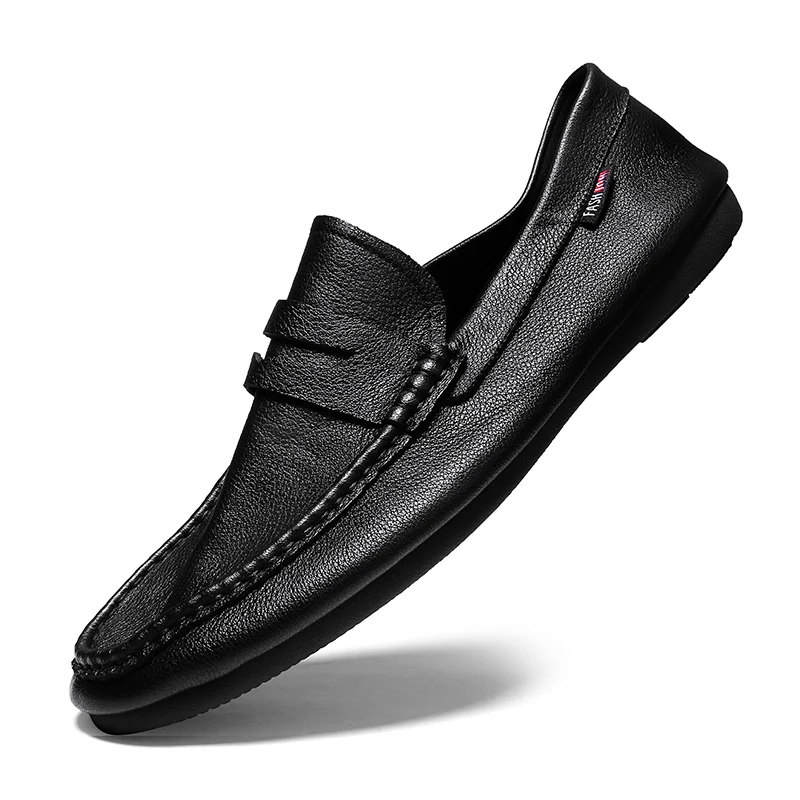 2021 New Men Shoes Driving Fashion Soft Loafers Italian Forma Brown Loafers Shoes For Men