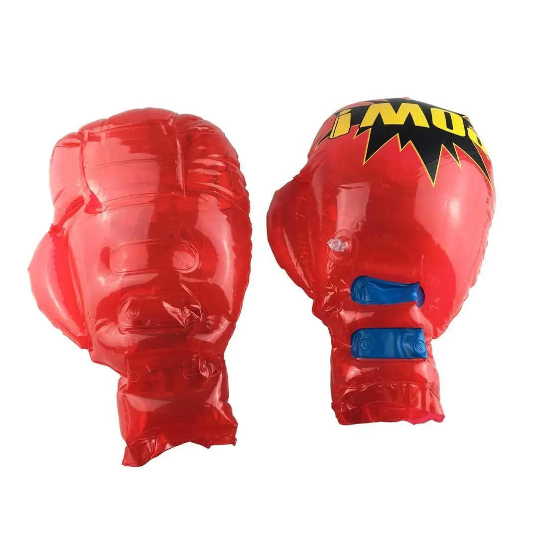 2024 Wholesale Red Giant Inflatable Boxing Gloves Logo Black Boxing Gloves PVC Inflatable Boxing Gloves