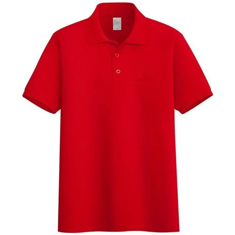 AQTQ Wholesale Manufacturer plain golf 100%Polyester cotton custom printed embroidery men summer polo shirts