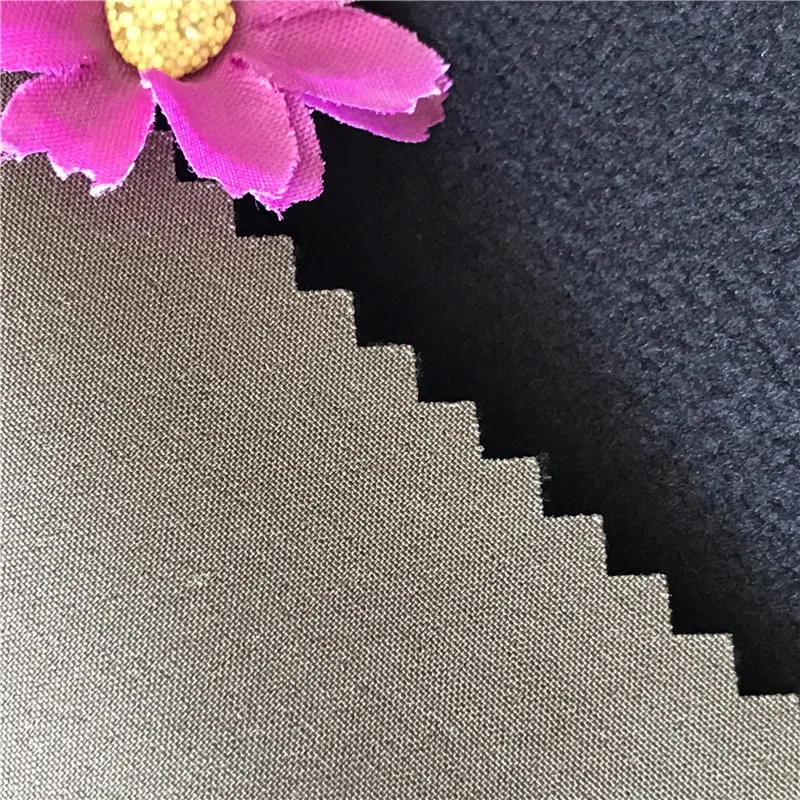 PS1/R5NR7-1 96% POLY+4% SPANDEX STRETCH 100D Poly fleece outdoor waterproof fabric for jacket