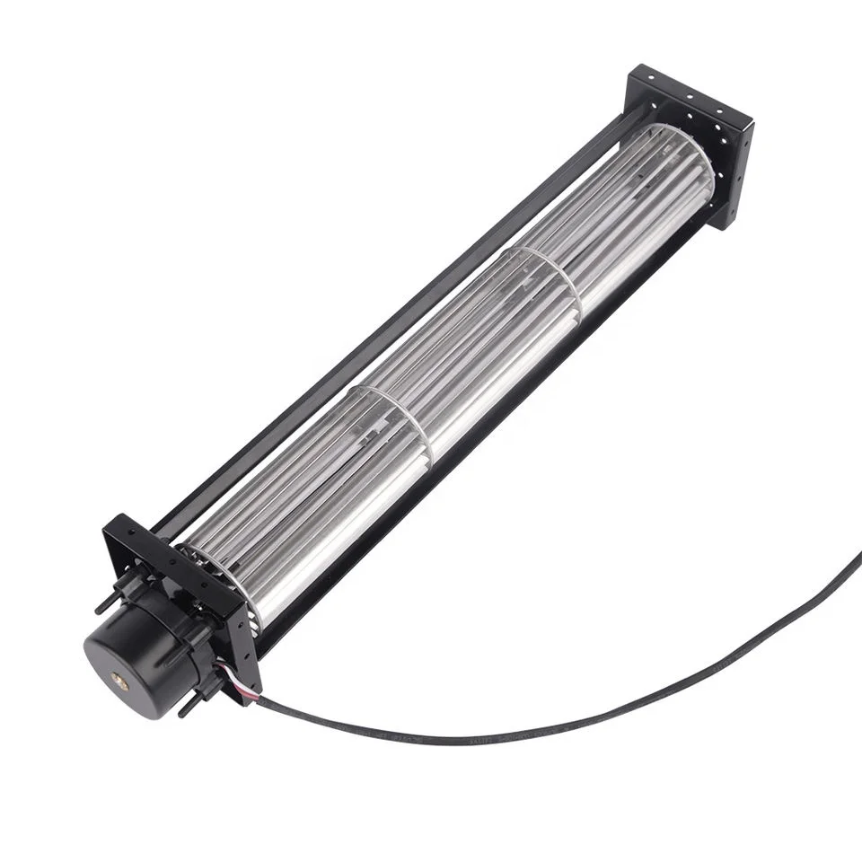 Dc Cross Flow Fan 40x350mm 12v DC Tangential Fan Blower For Transportation Ventilation