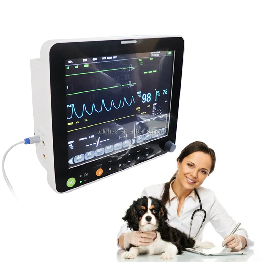LHCPM12F, медицинское оборудование, Ветеринарный монитор сердца/портативный Ветеринарный монитор