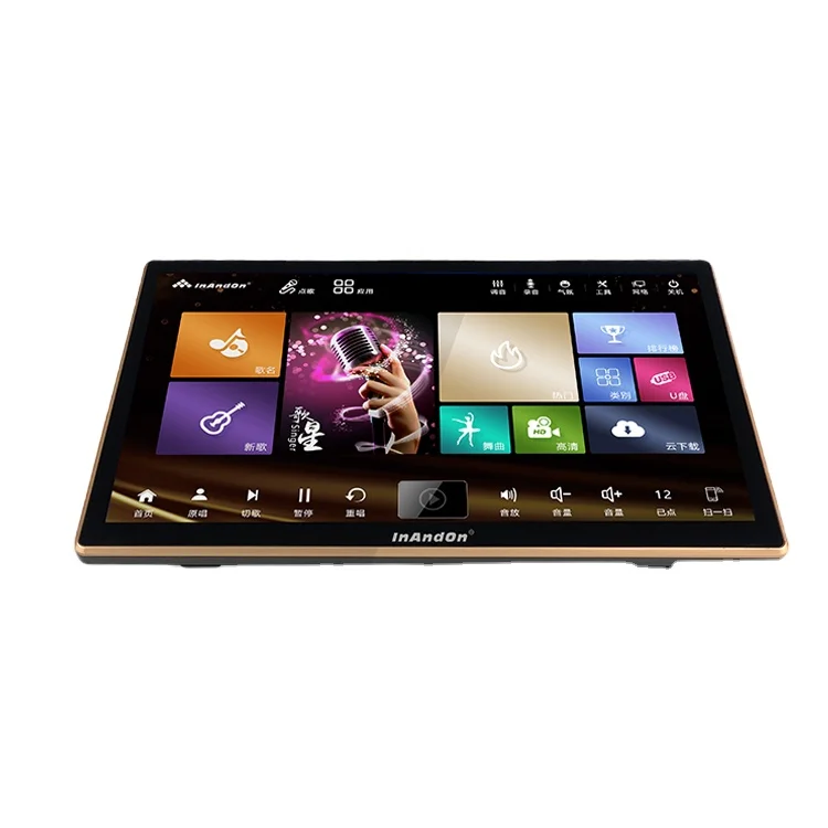 3in1 Touch Screen KTV 3T Home Entertainment party Portable 18.5 karaoke Player Machine