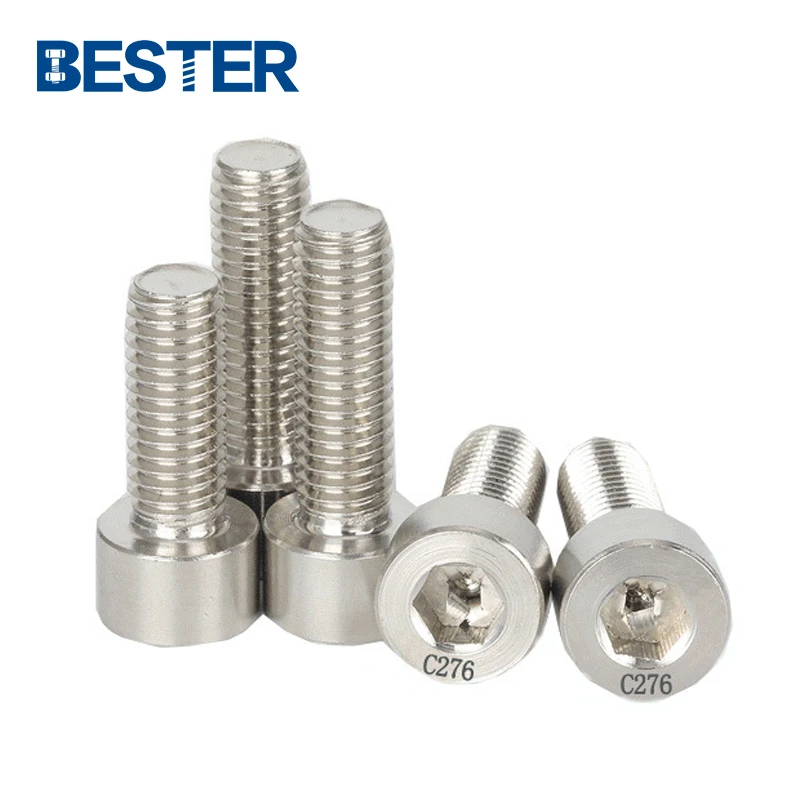 DIN912 hastelloy c276 bolt hexagon socket bolt socket hex screw hex socket head cap screw