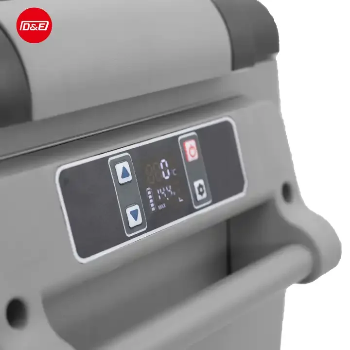 Electric Cooler Box  Mini Car Refrigerator Freezer 45L CF45 Compressor Fridge 12V 24V Mobile Car Fridge  for Car