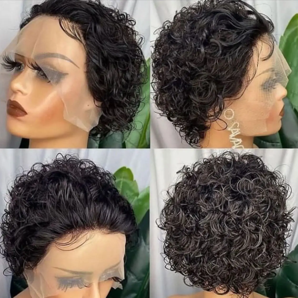 Wholesale Short Bob Hair Wigs Raw Virgin 4x4 bob Wigs Human Hair Wigs For Black Women