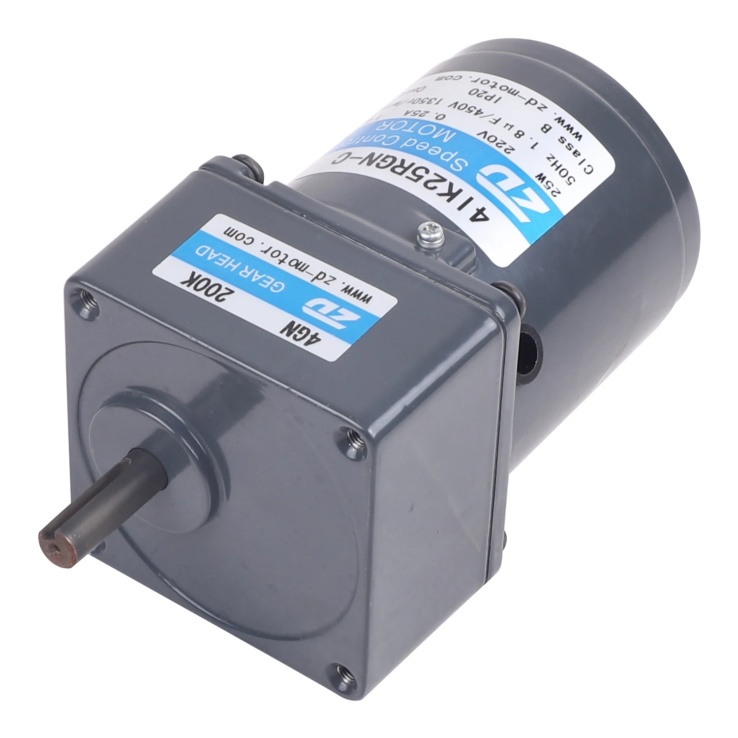 ZD 80mm Flange 25 watt 4IK25GN-C AC Reversible Speed Control Gear Motor