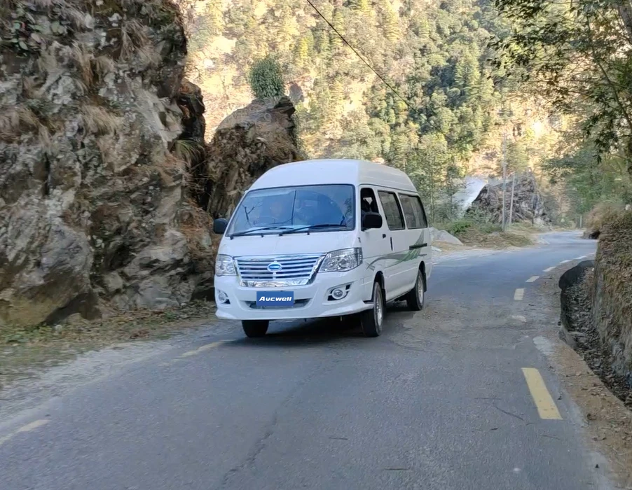 Aucwell Electric Bus Van RHD Electric Microbus good price in China