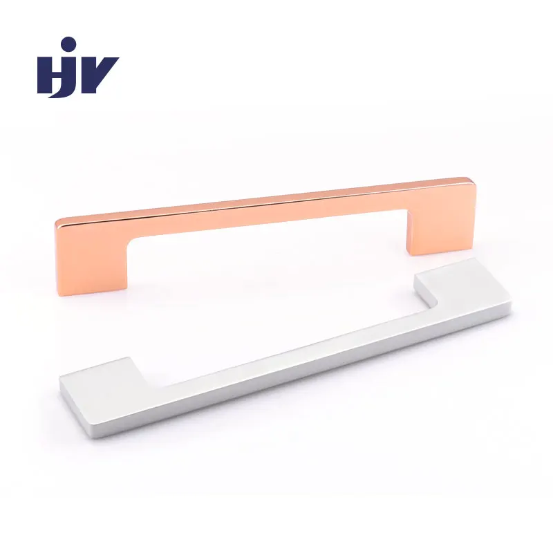 Multi color closet door handles long wardrobe aluminum profile pulls