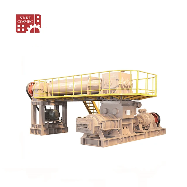 Flyash clay bricks making and burning machine full automatic fire red clay brick making machinery from China COSMEC