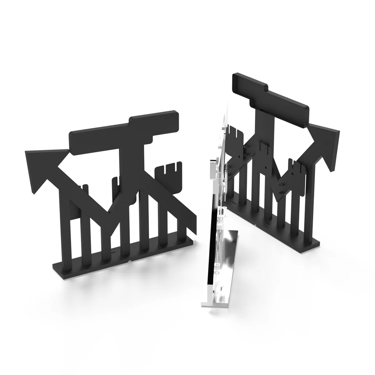 X-KPR Custom Metal Shelf Frame High - Precision Fabrication Available