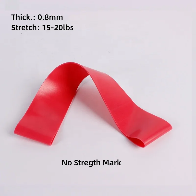 Custom Logo Elastic loop Resistance Bands for Fitness Home Gym Workout Exercise Latex nature rubber Resistance Bands