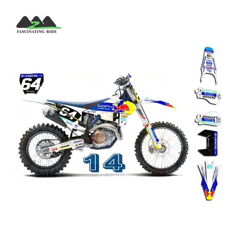 2020 Горячая внедорожный мотоцикл 19-2020 husqvarna FE TE TC FC FX наклейка пленка наклейки для мотоцикла