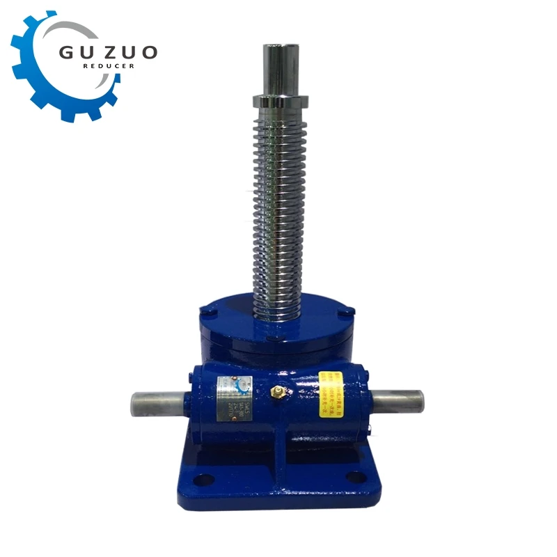 Guzuo Hot Sale SWLB2.5T Design Motorized Ball lifting Worm Gear Industrial Screw Jacks For  Low Speed Situation With 6:1