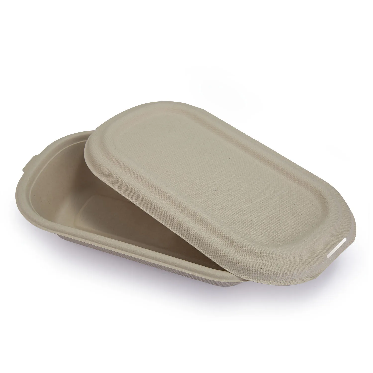 Eco-Friendly Salad Bowl Bagasse Food Container Salad Bowl With Lid Disposable Salad Bowl