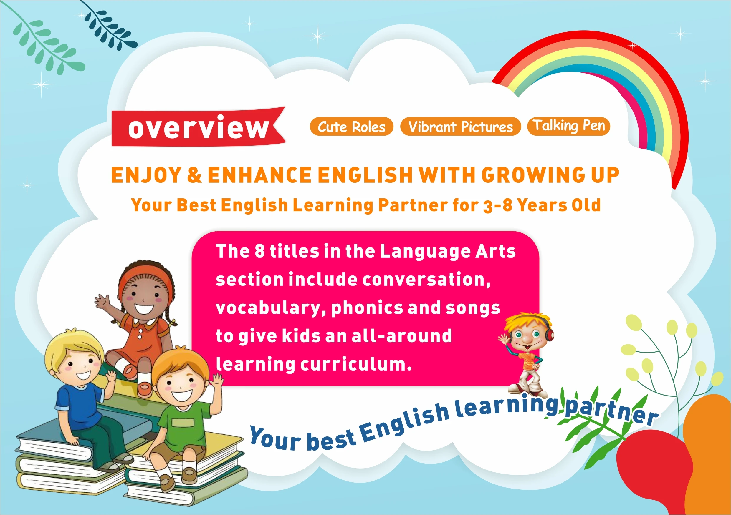 Growing Up English Talking Pen Book Growing Up with Talking Pen Book