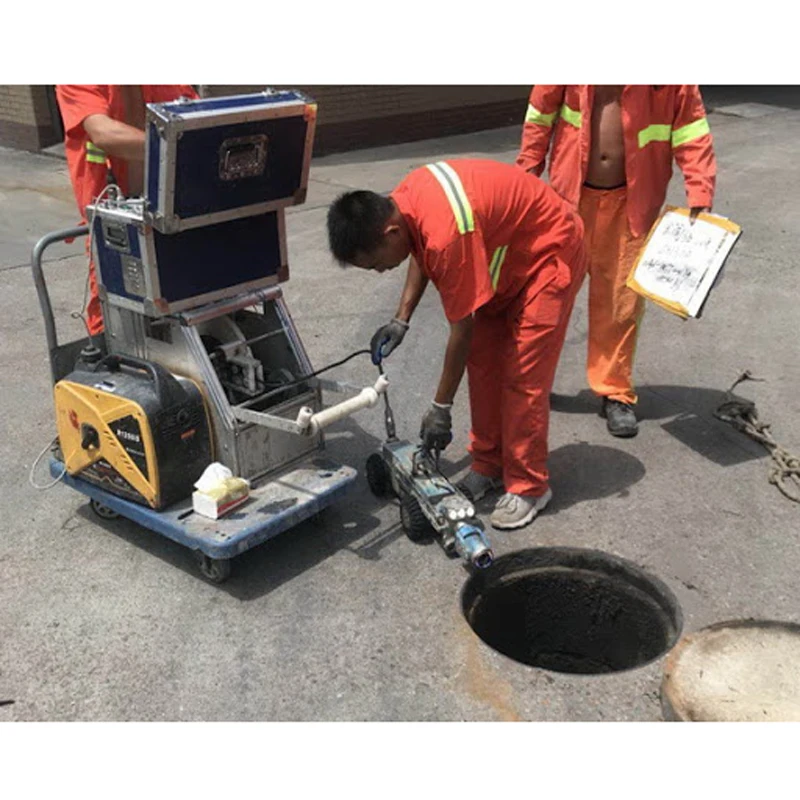 underwater 360 degree mini wireless hidden sewer pipe robot crawler pipe inspection robot underwater camera