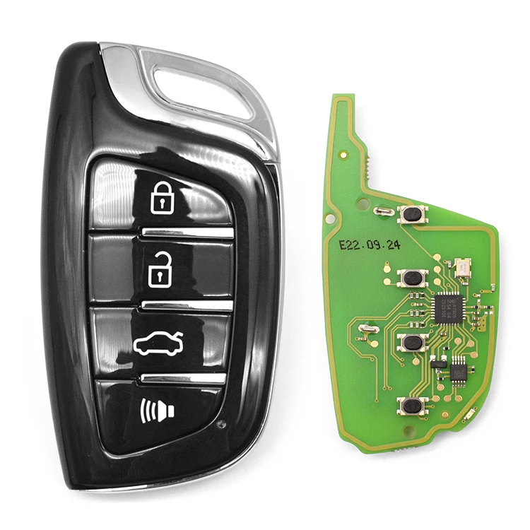Topbest VVDI Universal 4 Button Smart Key With Proximity Function XSCS00EN English Version Universal Remote Control
