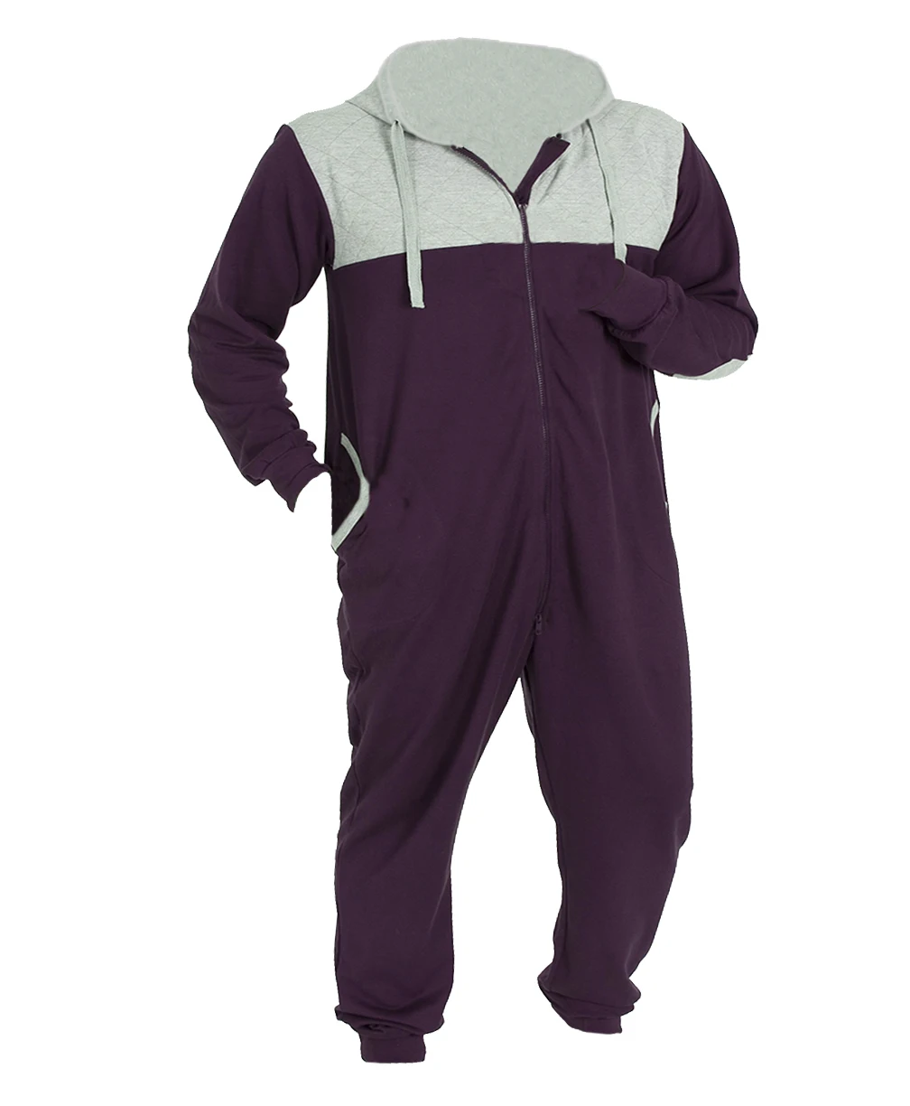 Комбинезоны мужские с длинным рукавом и индивидуальным дизайном дышащая трикотажная пижама больших размеров