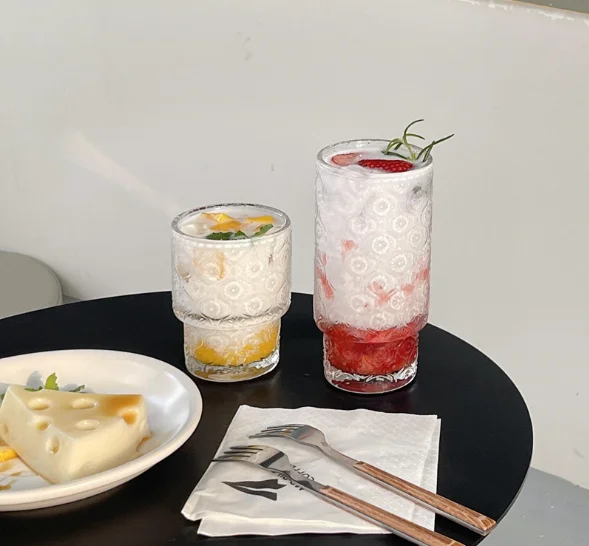 Стеклянные кофейные чашки с