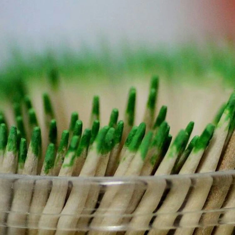 Free Sample Factory Price Disposable Teeth Cleaning Tools Bamboo Toothpicks With Mint Taste