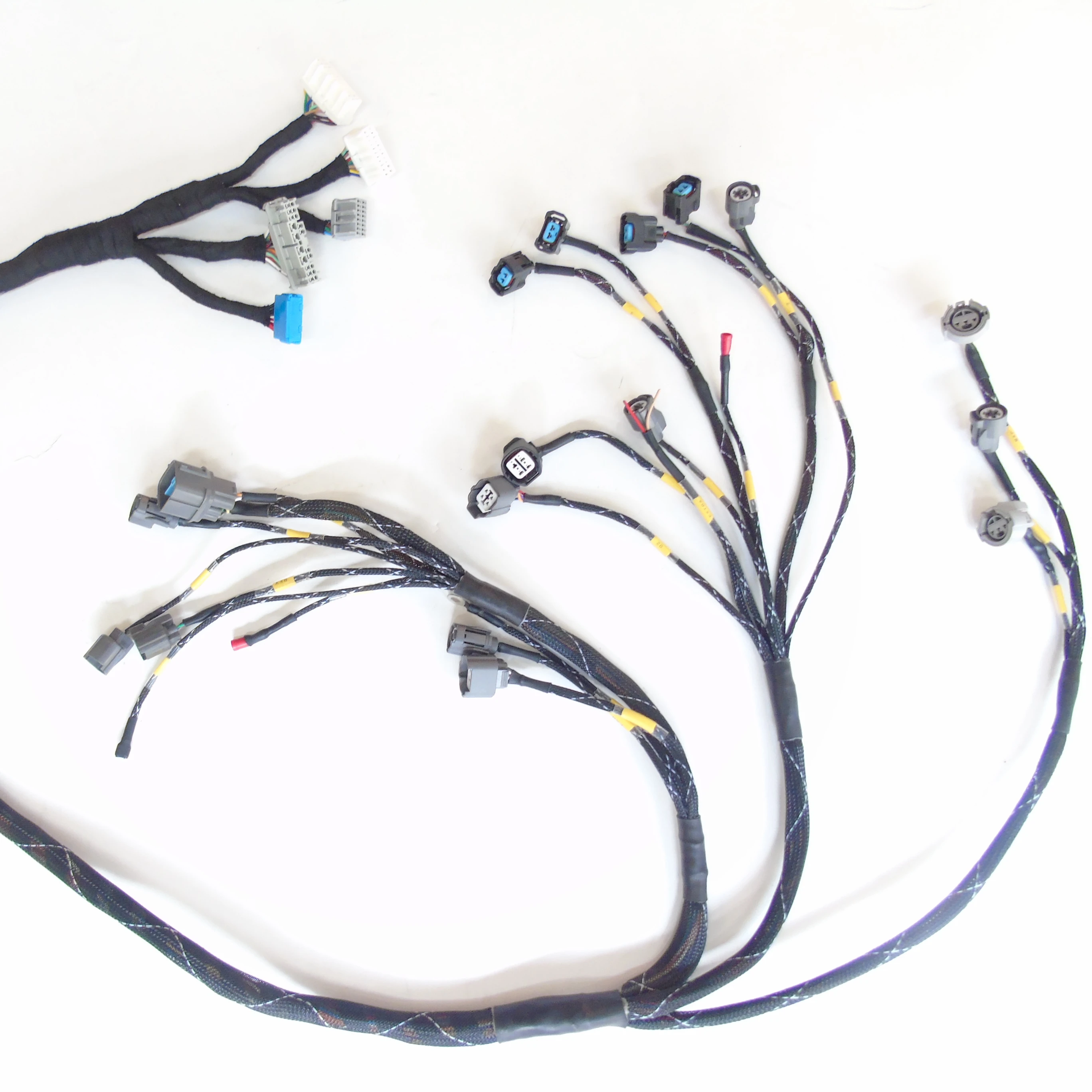 For  Honda Civic OBD2 Budget Tucked  version of the Real Wheel Drive wire B-series Engine Harness B16   B18 D16  Civic engines