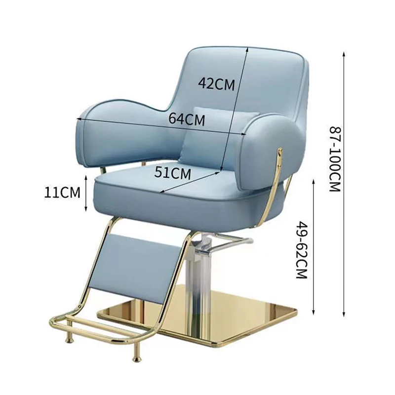 Classic Hair Salon Furniture Equipment Hairdressing Chair Hair Cutting Styling Barber Chair For Barbershop