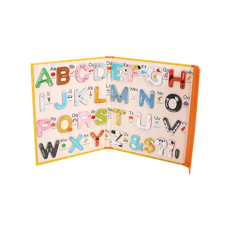 
Kid Education 26 English Letters Learning Toys Wooden Magnetic Children Early Educational Toy 